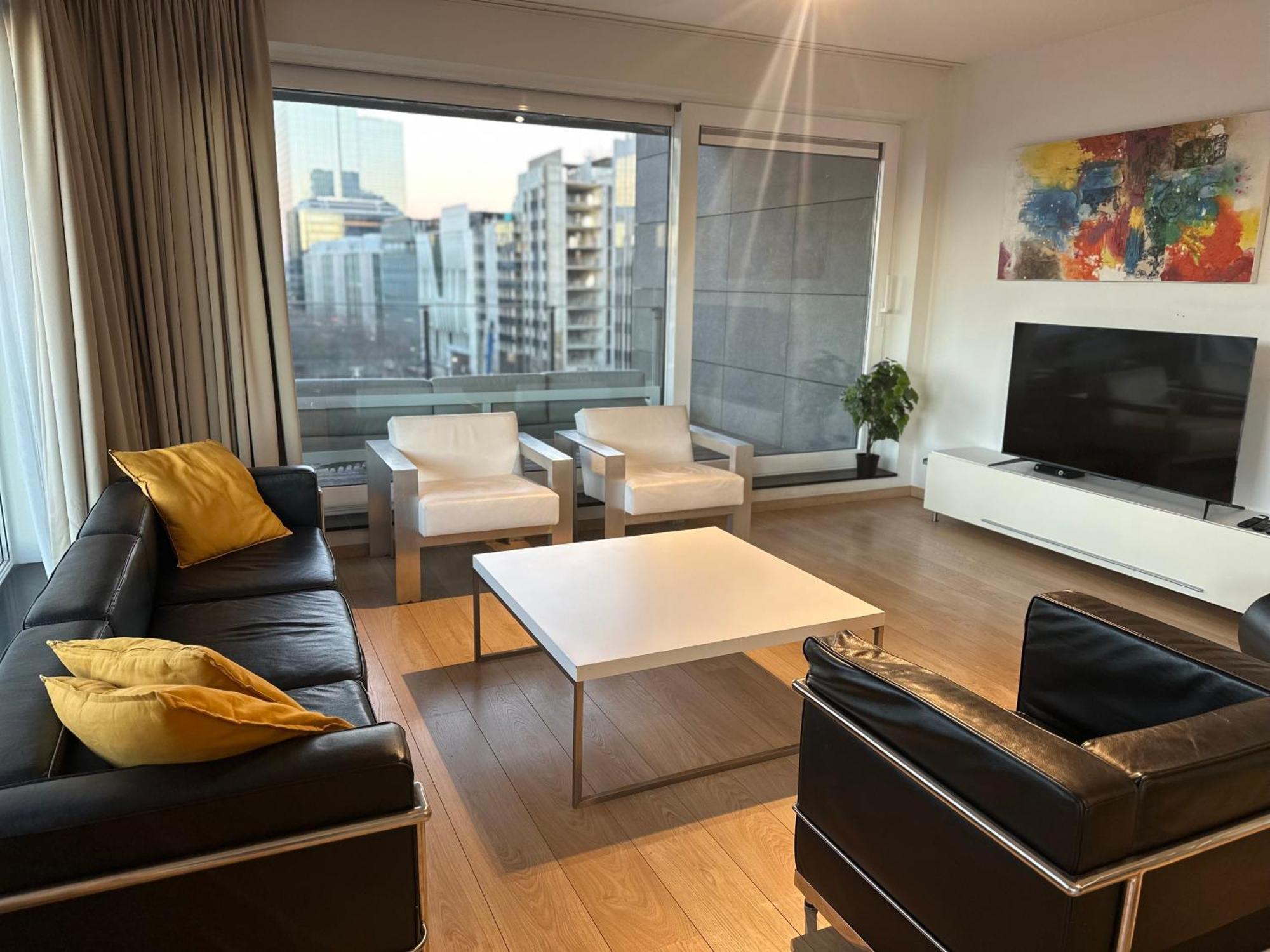 Apartment With Balcony In Brussels Center Экстерьер фото